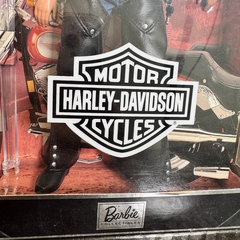 Harley Davidson Barbie & Ken Collector Edition Dolls NRFB Mattel Set - Picture 6 of 6